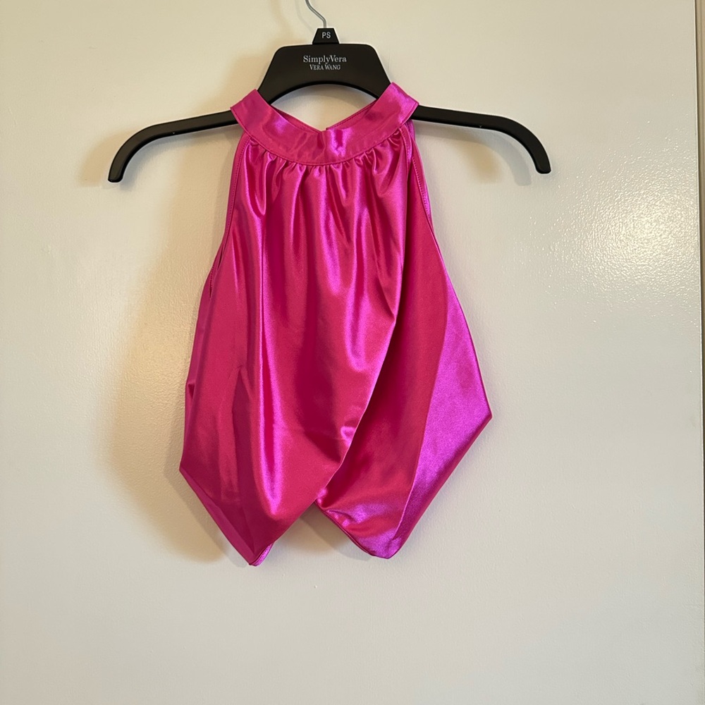 Vibrant Pink Halter Top